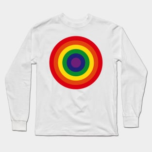 Rainbow Mod Target Long Sleeve T-Shirt
